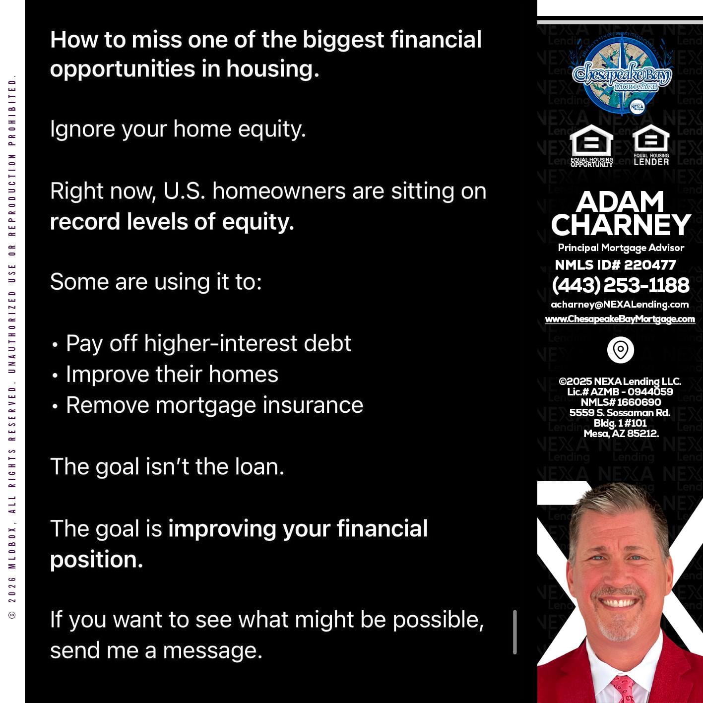 how to miss - Adam Charney -Principal Mortgage Advisor
