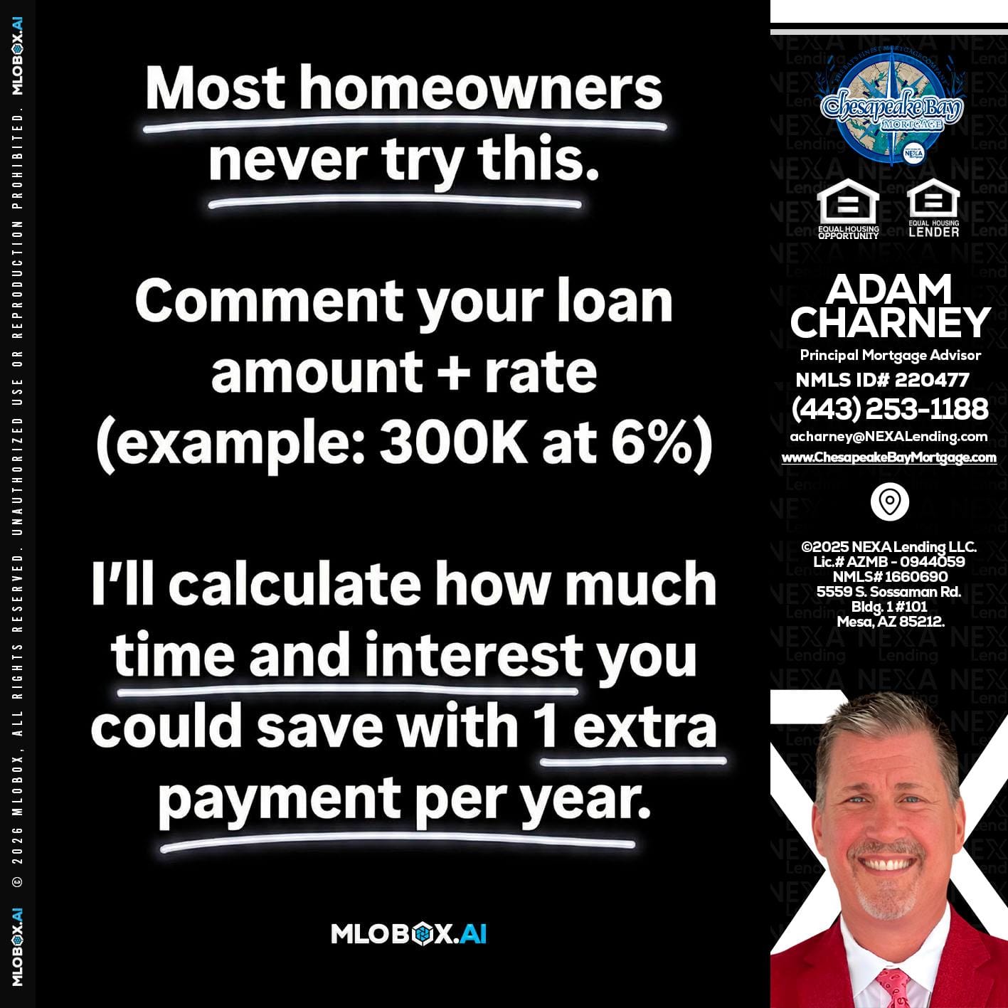 most owners - Adam Charney -Principal Mortgage Advisor