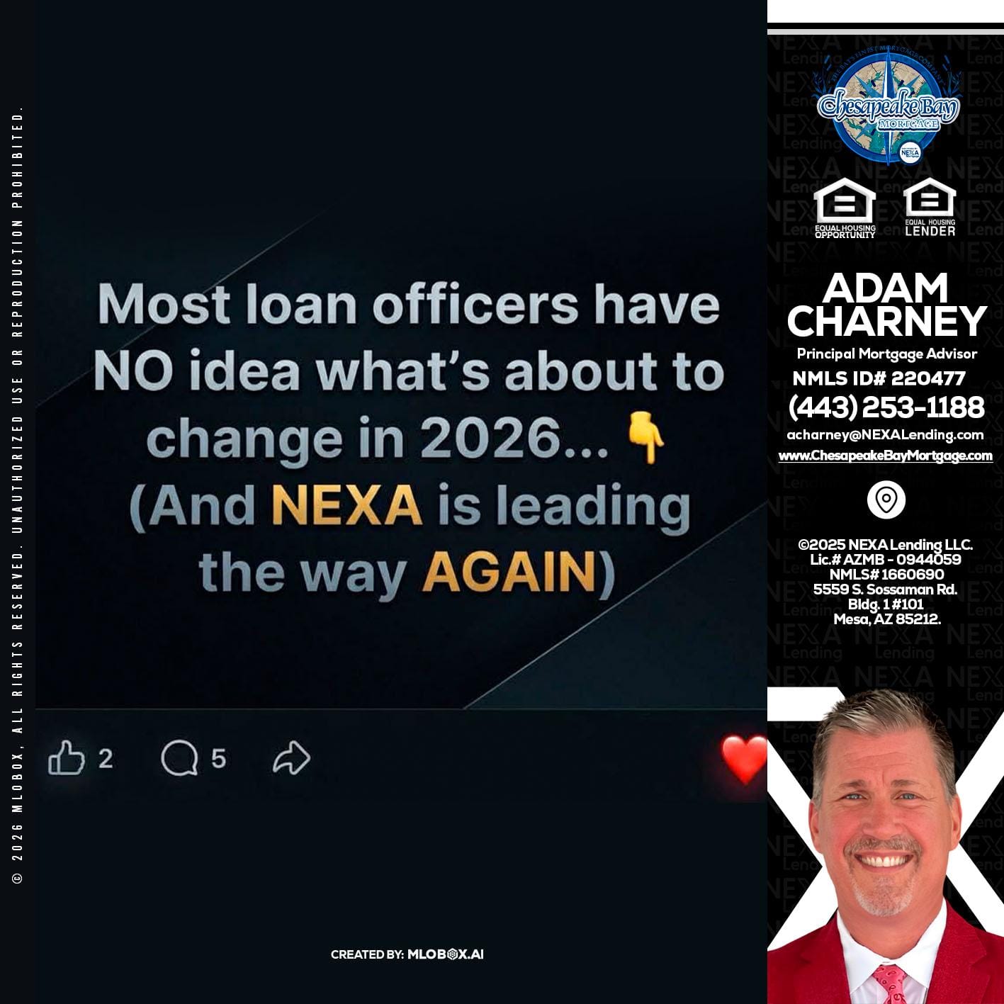 most loan officers - Adam Charney -Principal Mortgage Advisor