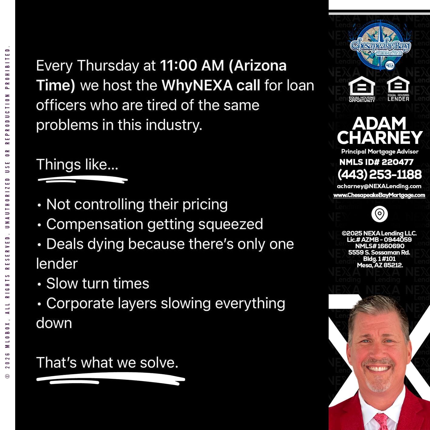 WHY NEXA - Adam Charney -Principal Mortgage Advisor