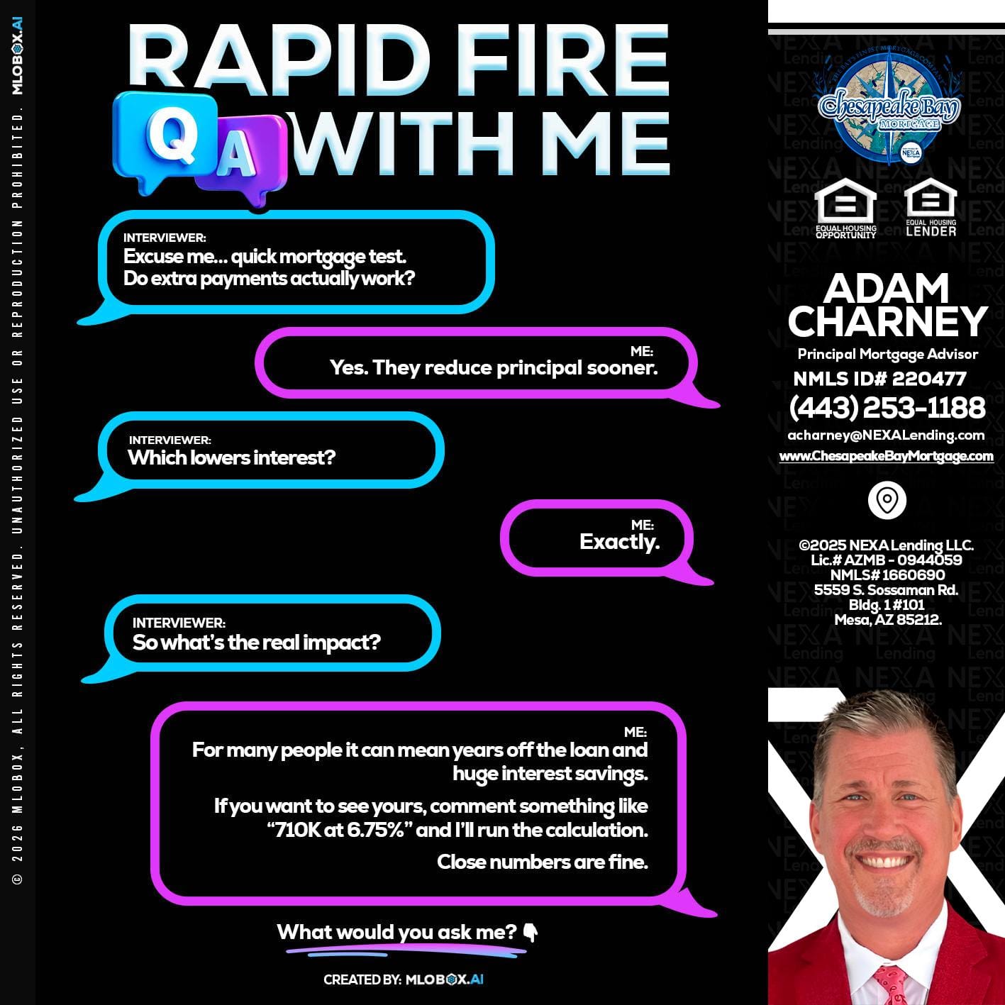 RAPID QA - Adam Charney -Principal Mortgage Advisor