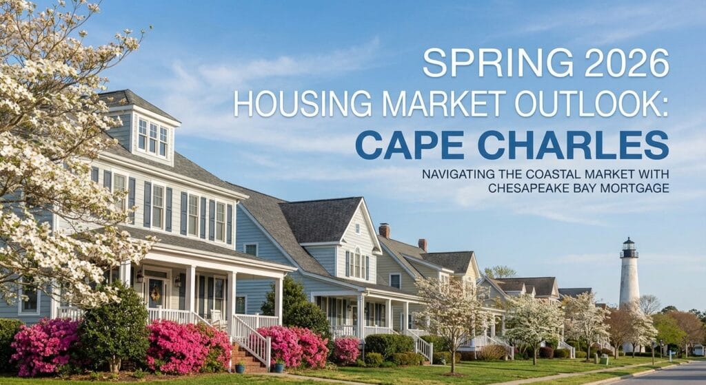 Cape Charles waterfront homes and real estate market trends for spring 2026 buyers
