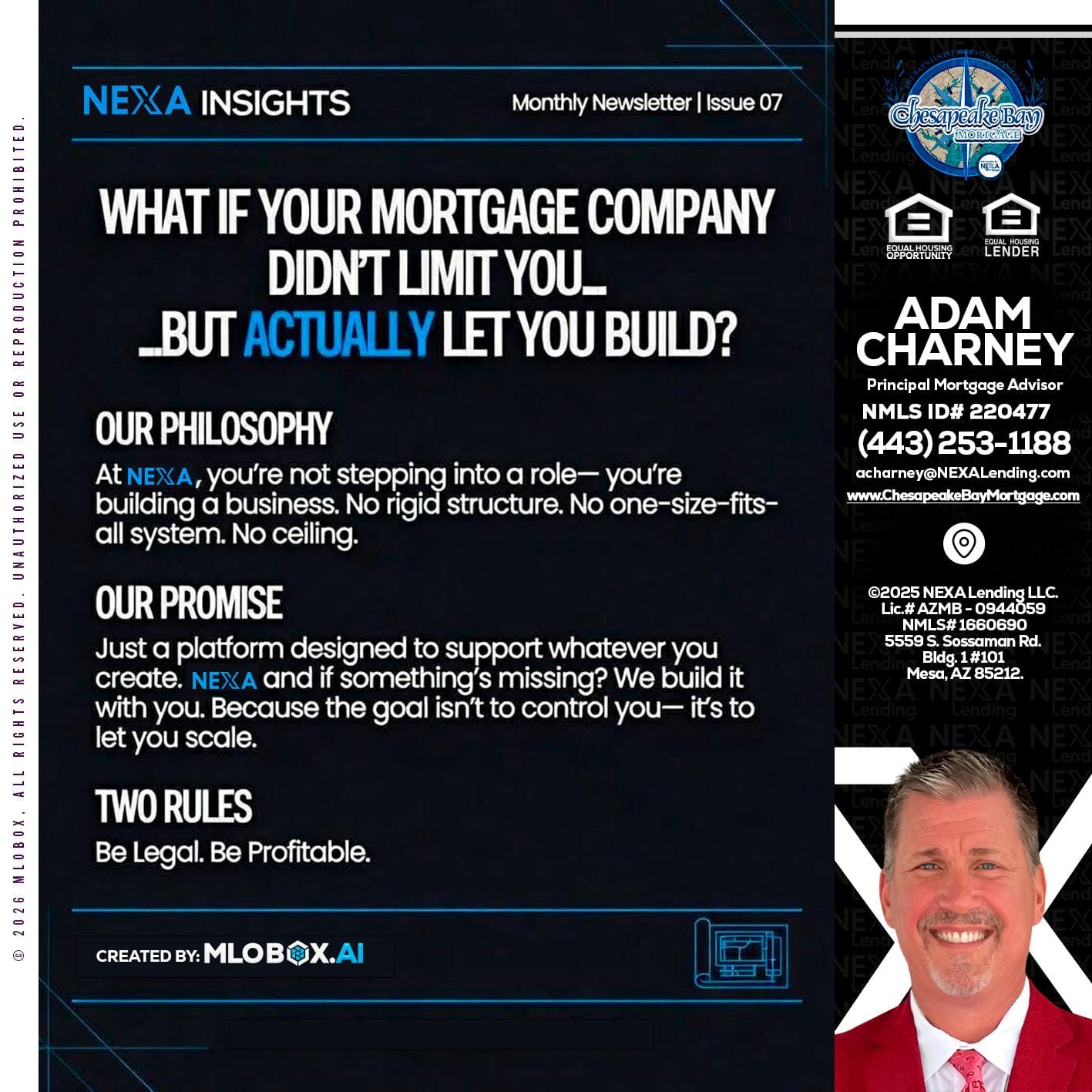 NEXA INSIGHTS - Adam Charney -Principal Mortgage Advisor