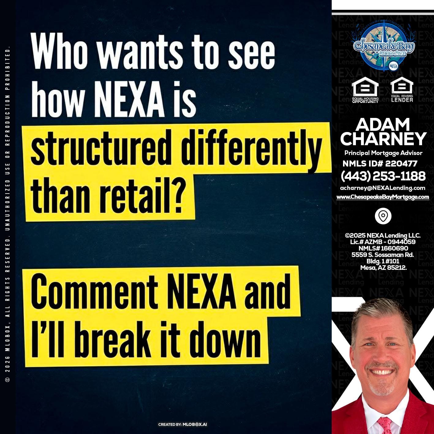 who want to see - Adam Charney -Principal Mortgage Advisor