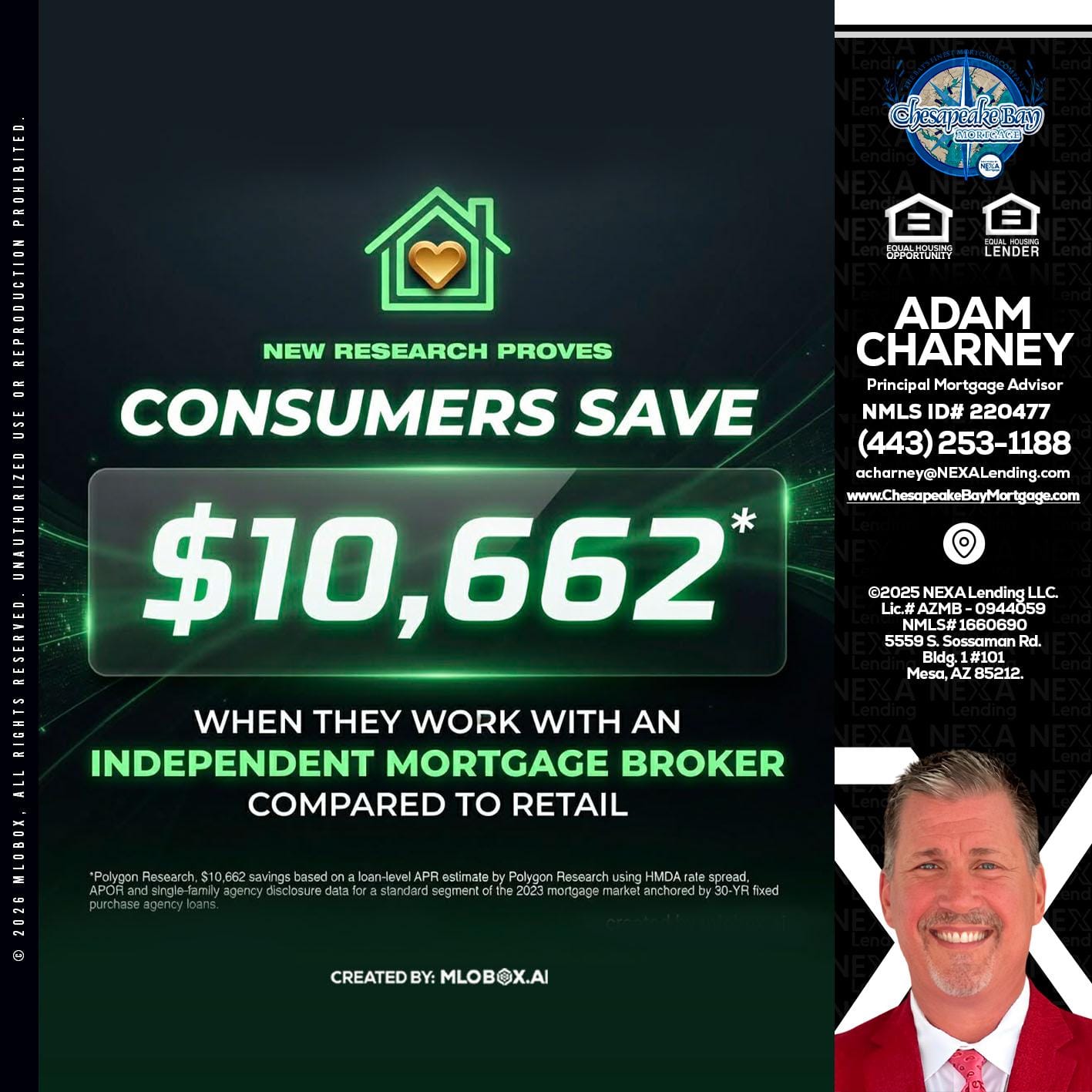 10,662 - Adam Charney -Principal Mortgage Advisor