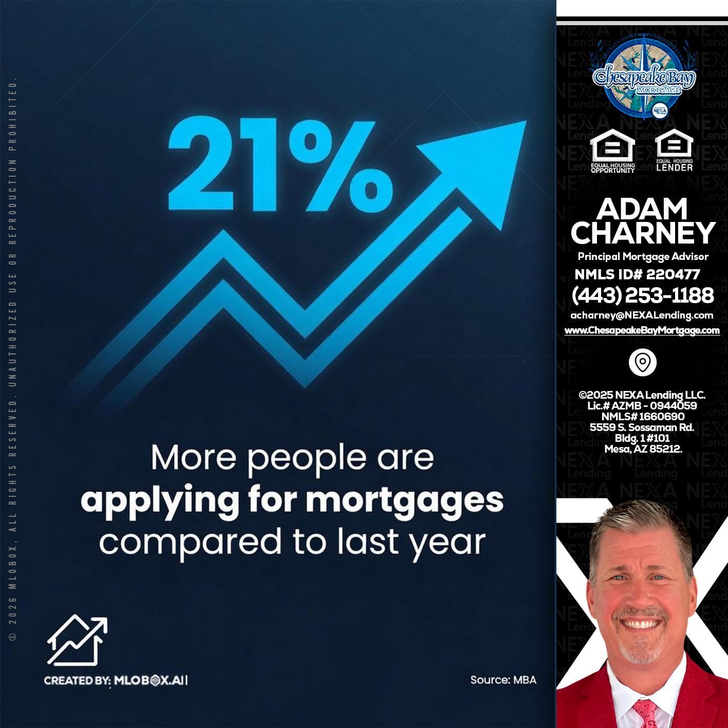 21% - Adam Charney -Principal Mortgage Advisor