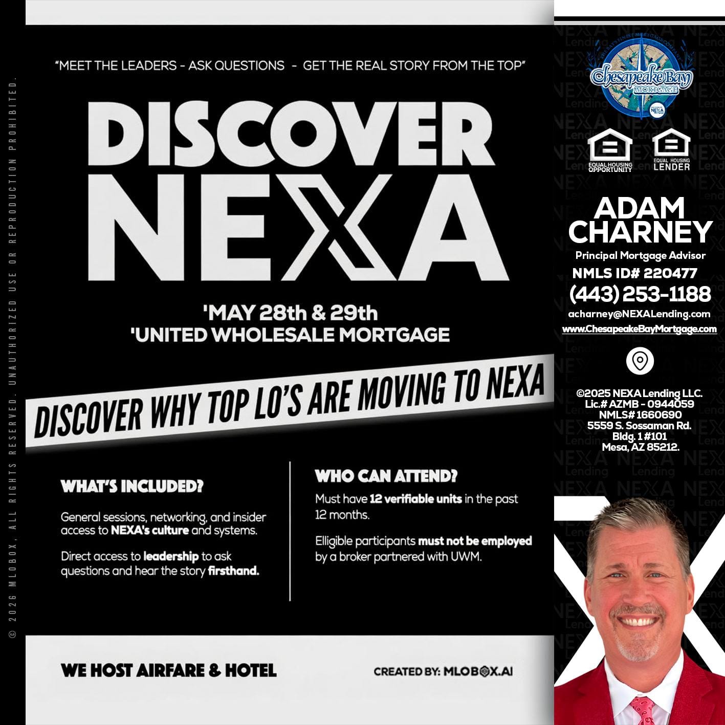 DISCOVER NEXA - Adam Charney -Principal Mortgage Advisor