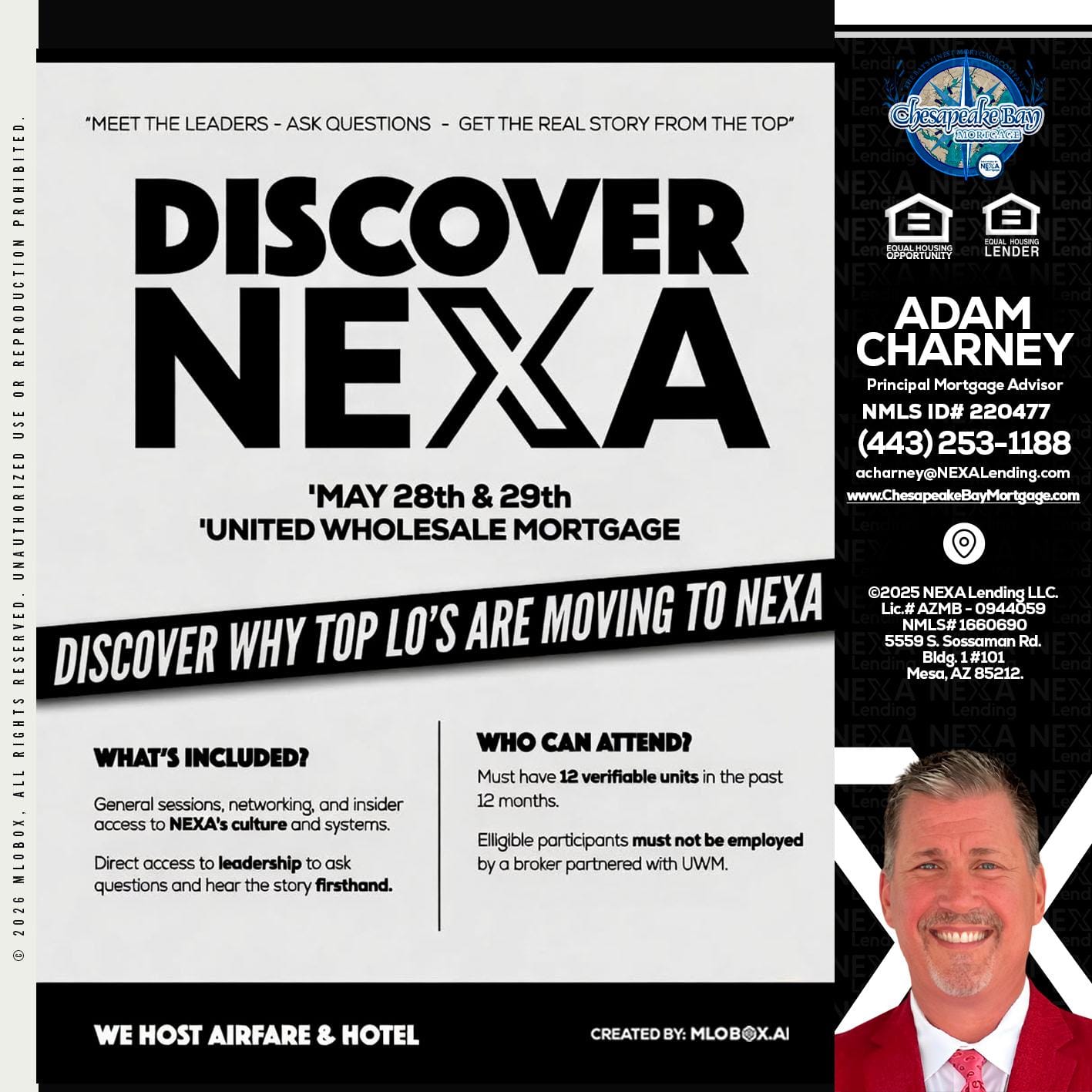 DISCOVER NEXA - Adam Charney -Principal Mortgage Advisor