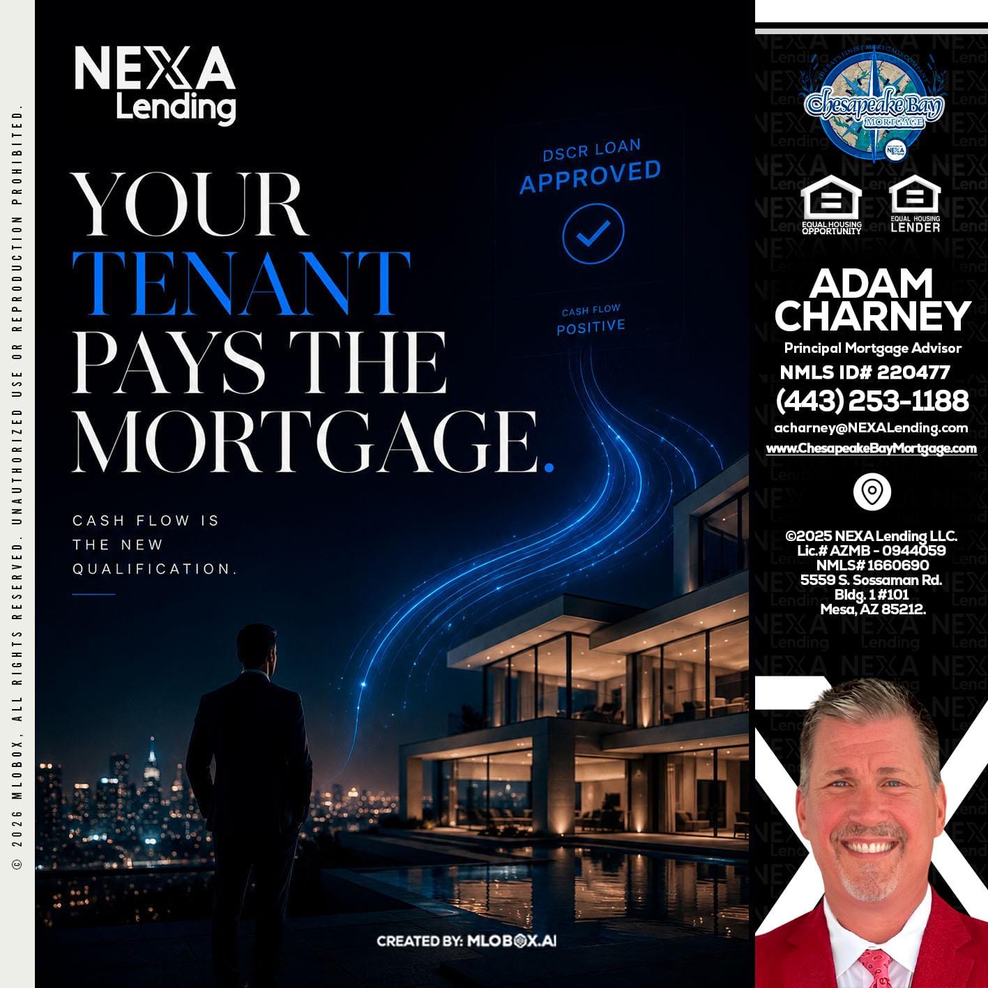 DSCR LOANS - Adam Charney -Principal Mortgage Advisor