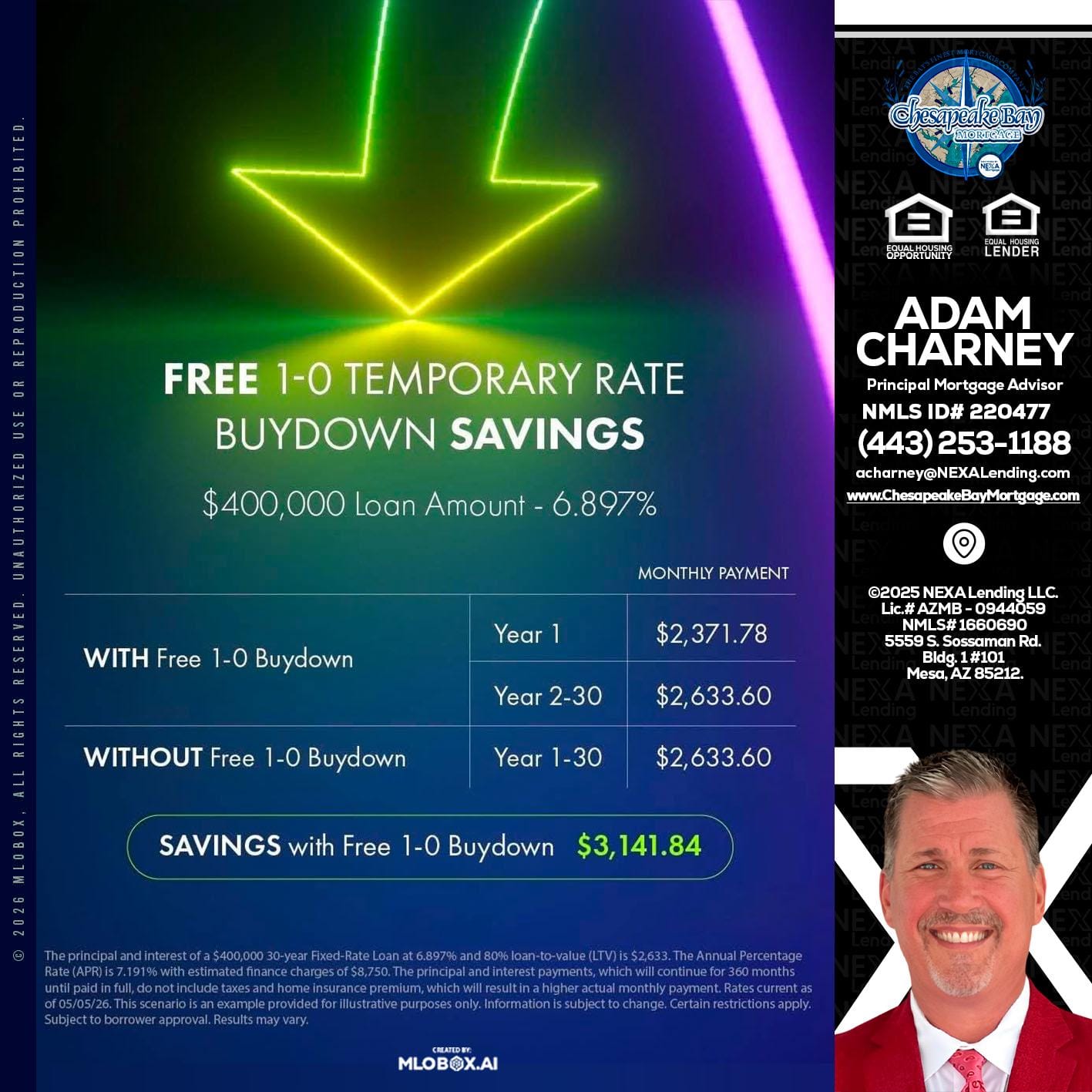 BUYDOWN - Adam Charney -Principal Mortgage Advisor