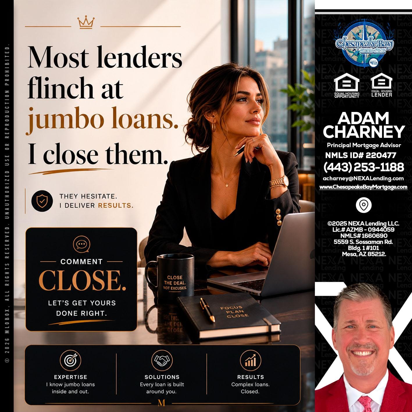 most lenders - Adam Charney -Principal Mortgage Advisor