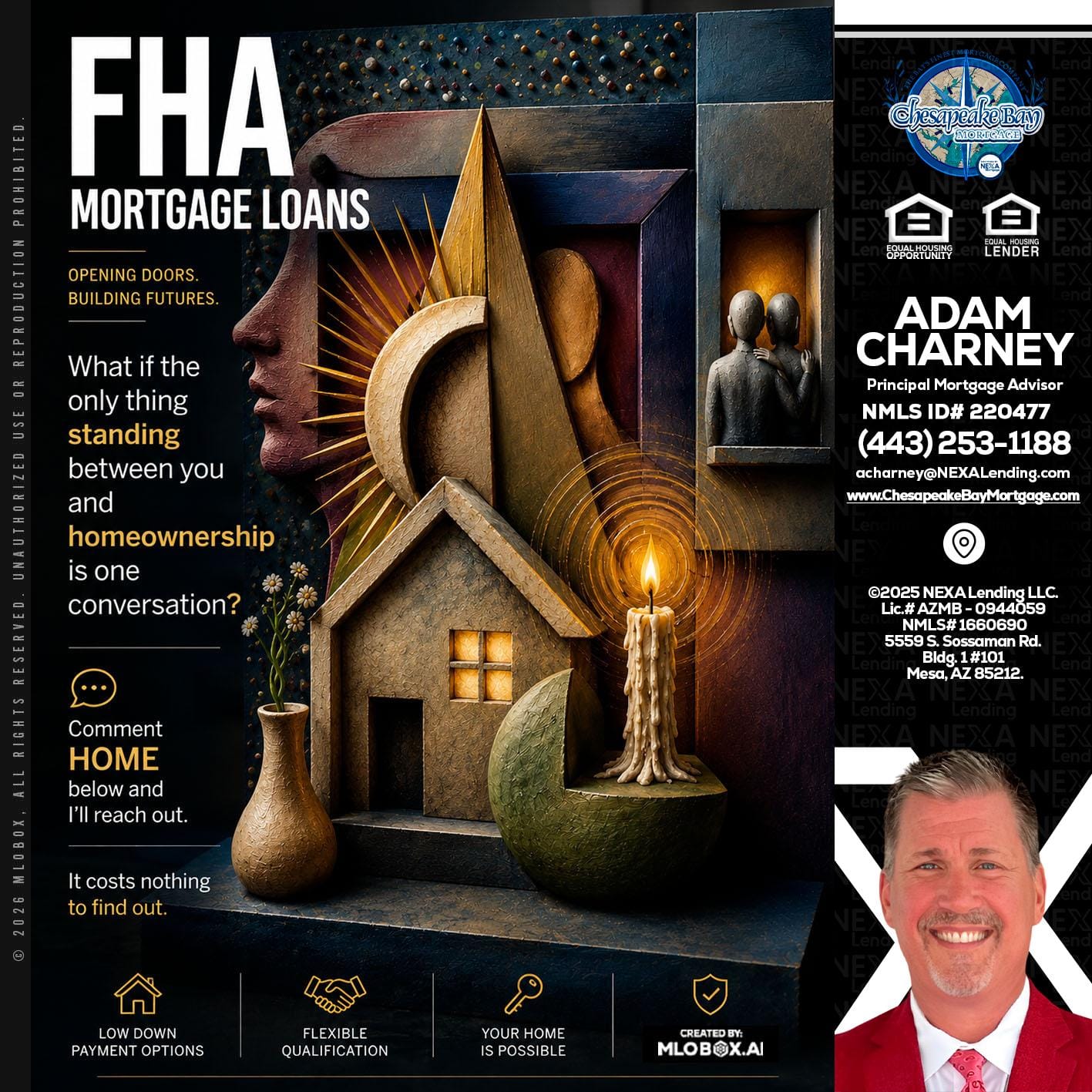 FHA - Adam Charney -Principal Mortgage Advisor