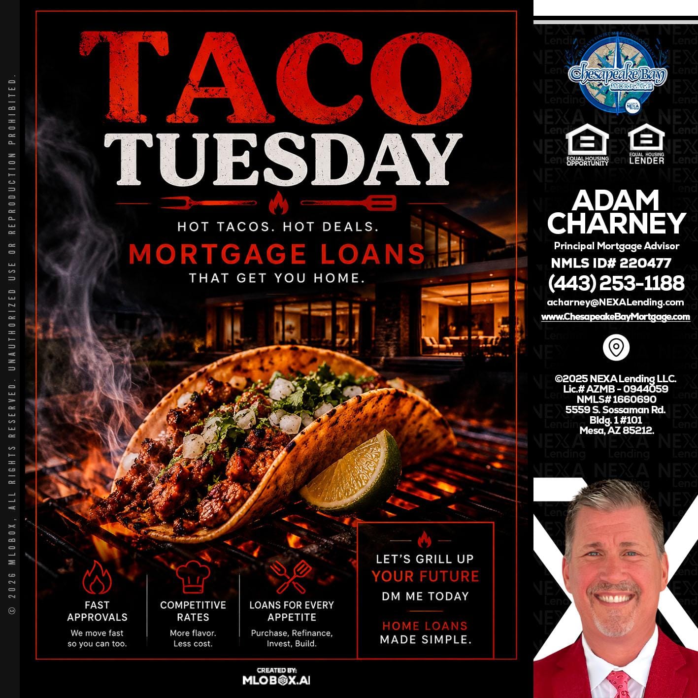 TACO TUESDAY - Adam Charney -Principal Mortgage Advisor