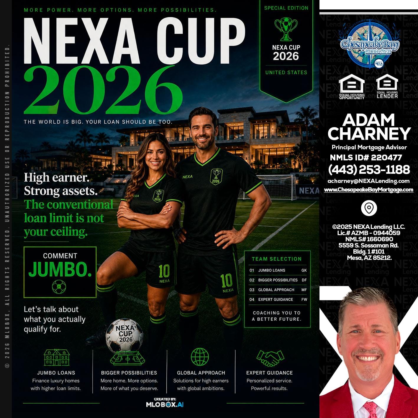 NEXA CUP 2026 - Adam Charney -Principal Mortgage Advisor