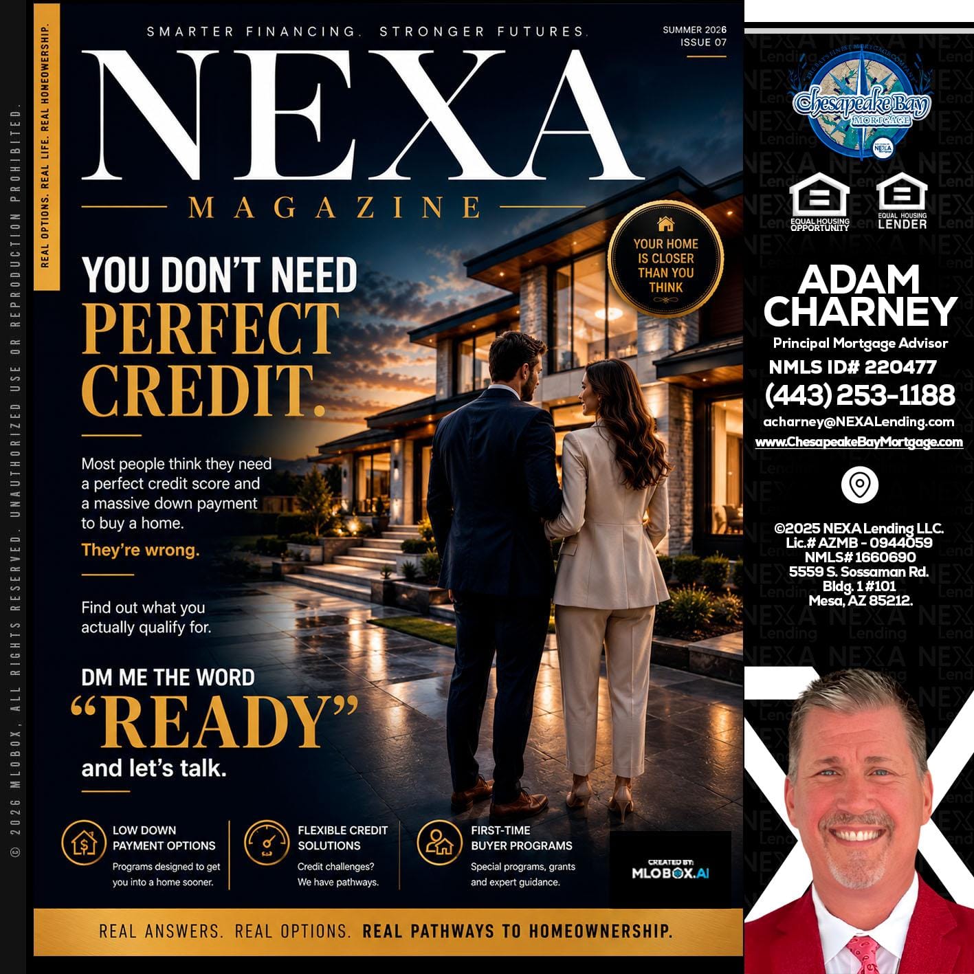 NEXA MAGAZINE - Adam Charney -Principal Mortgage Advisor