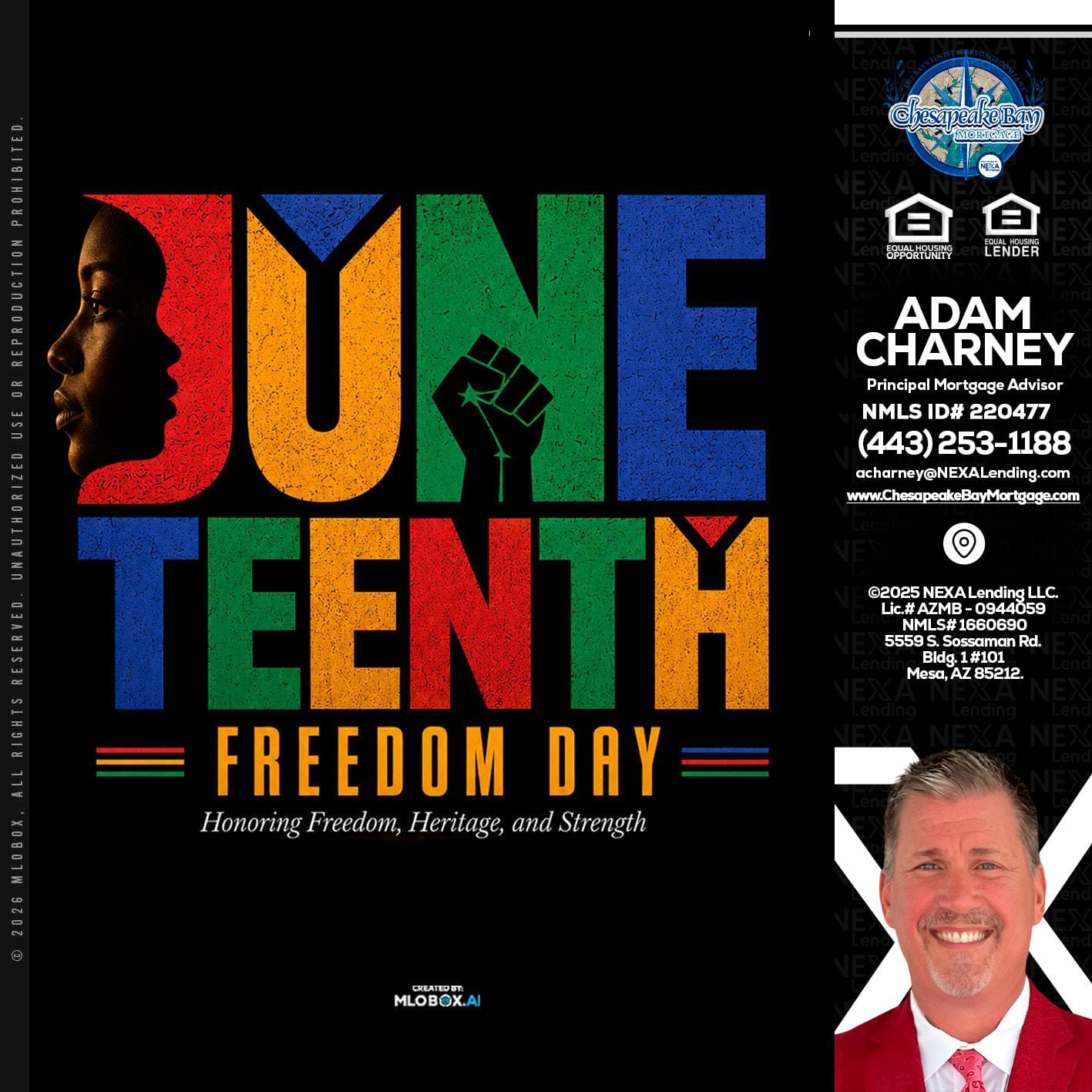 Juneteenth - Adam Charney -Principal Mortgage Advisor