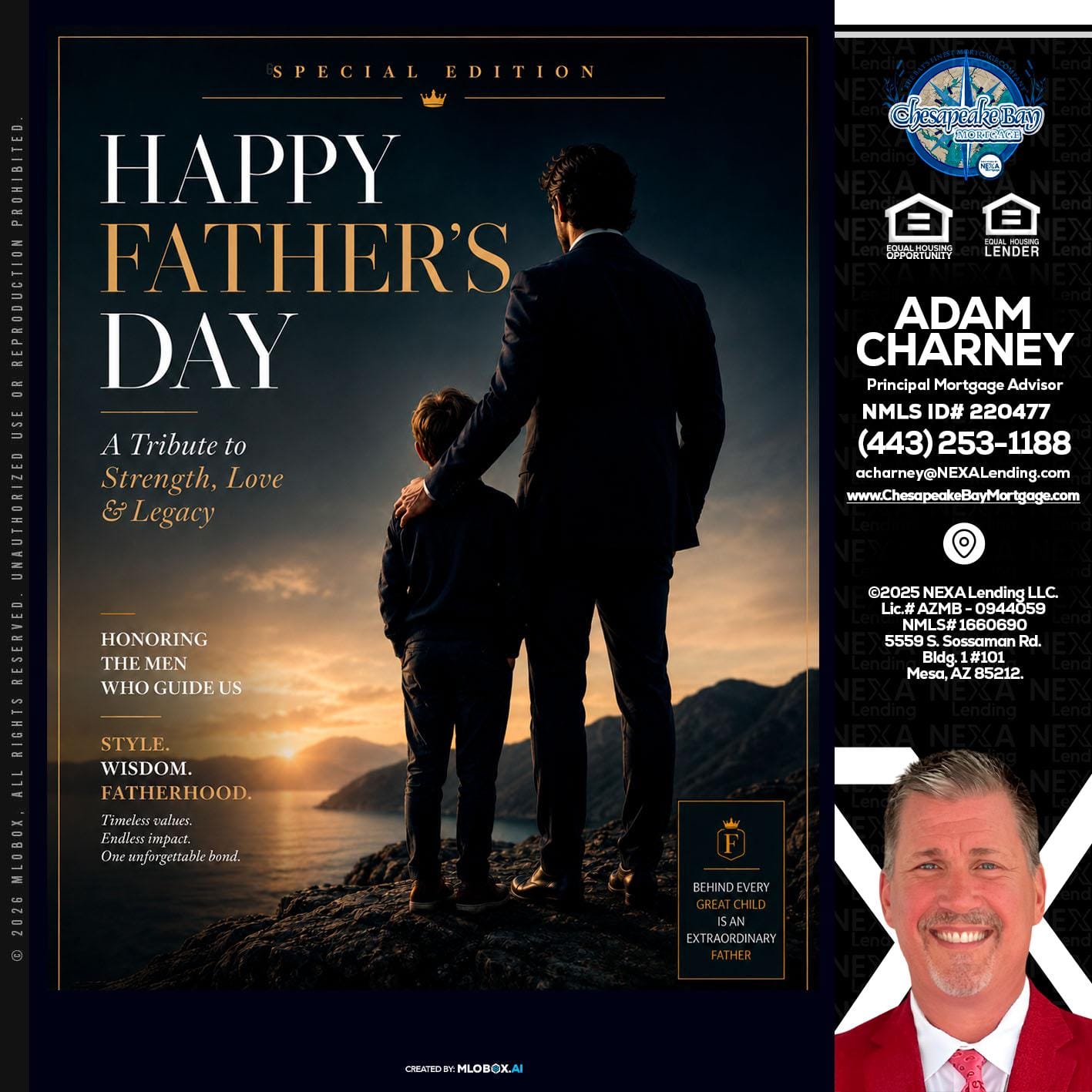 HAPPY FATHERS DAY - Adam Charney -Principal Mortgage Advisor