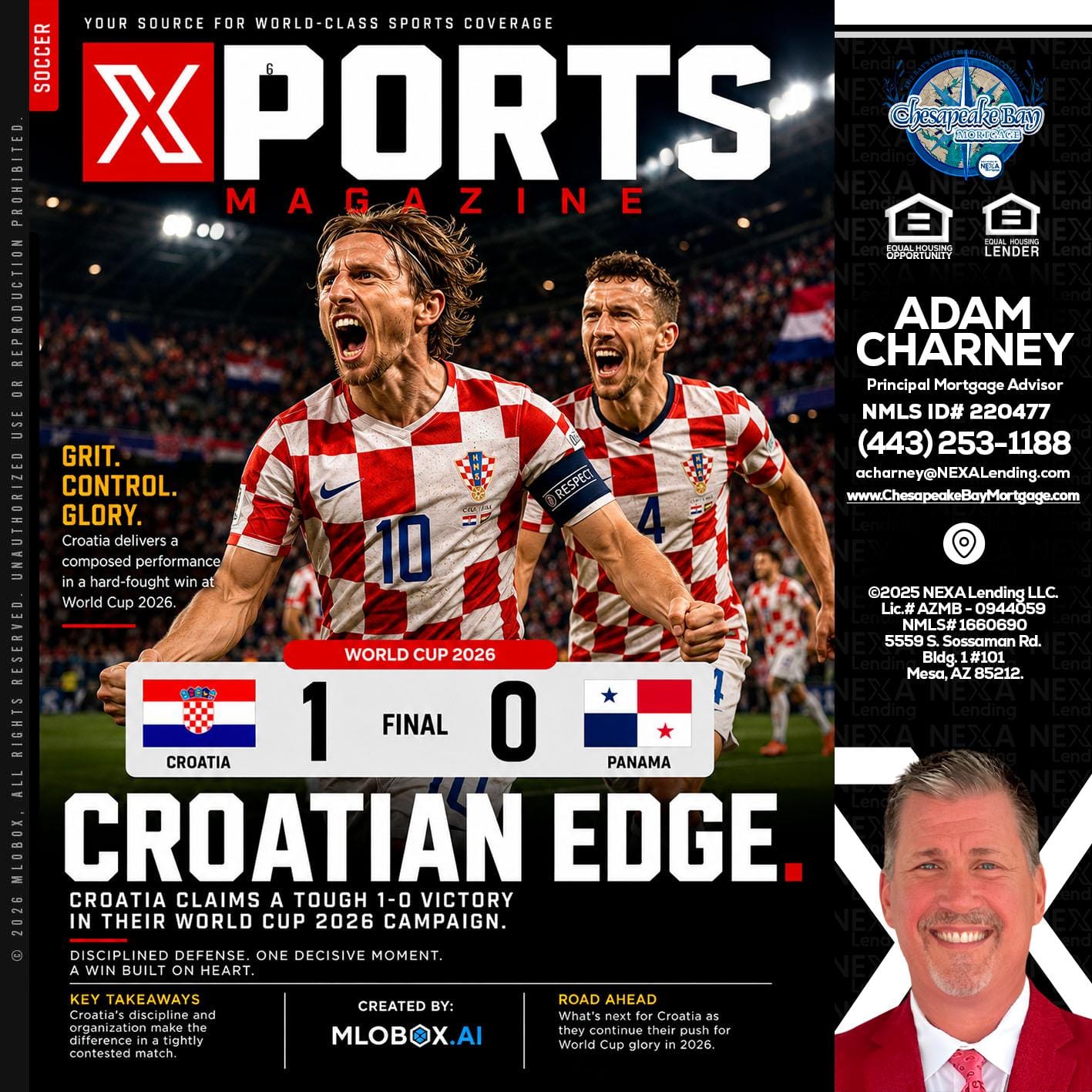 CROATIA 1-0 PANAMA - Adam Charney -Principal Mortgage Advisor