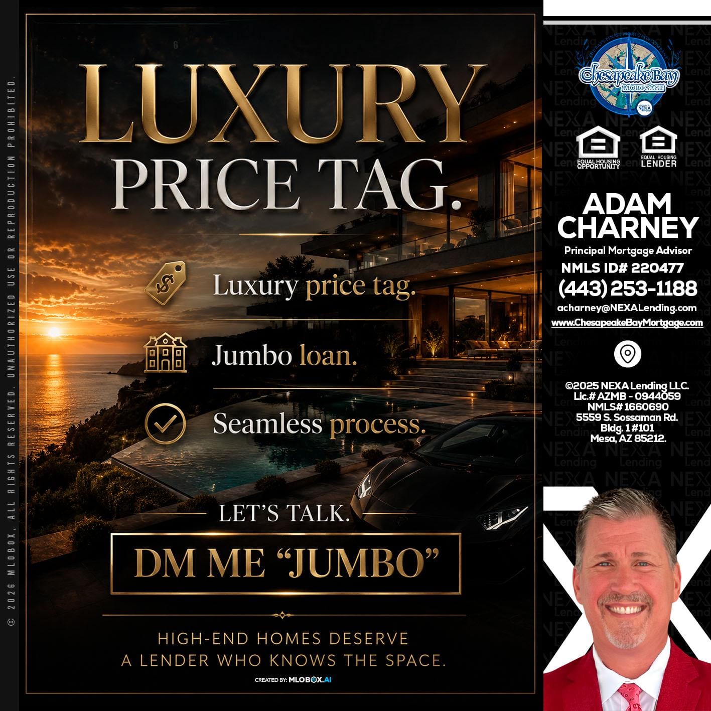 LUXURY PRICE - Adam Charney -Principal Mortgage Advisor