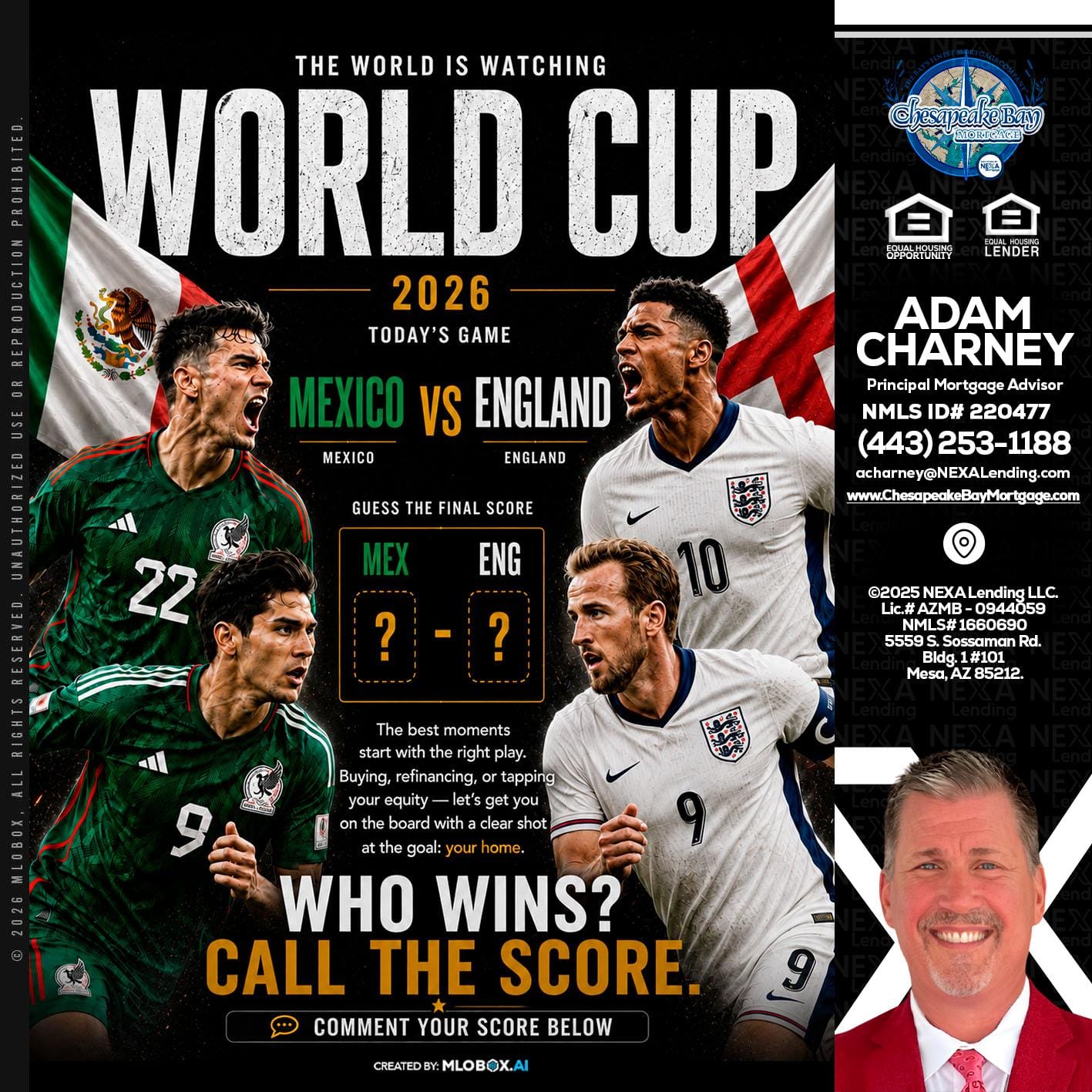 WHO'S WIN - Adam Charney -Principal Mortgage Advisor