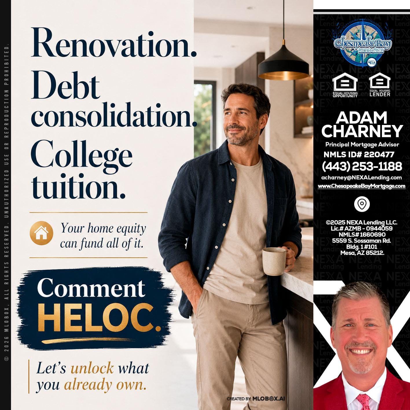 RENOVATION DEBT - Adam Charney -Principal Mortgage Advisor