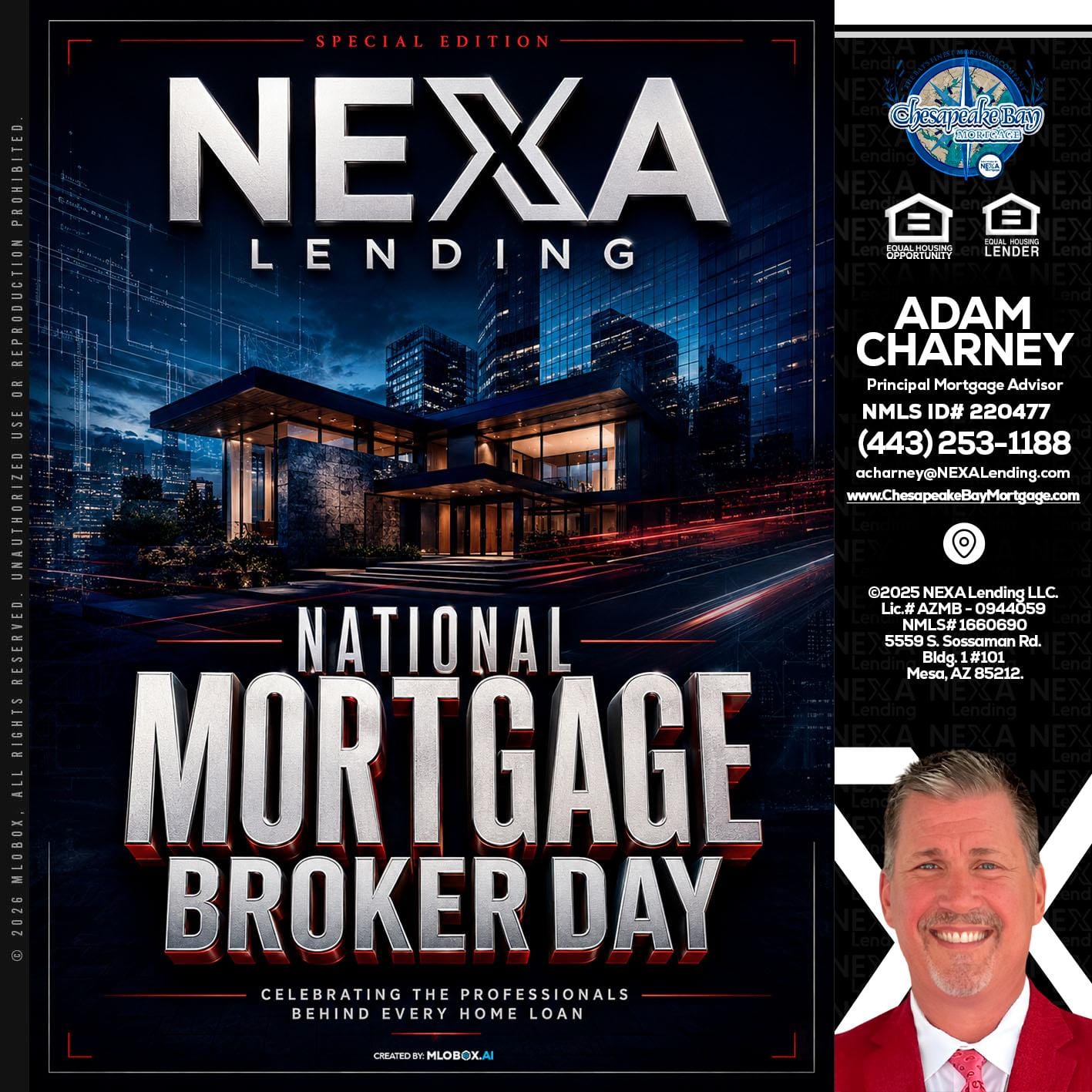 NATIONAL MORTGAGE BROKER DAY - Adam Charney -Principal Mortgage Advisor