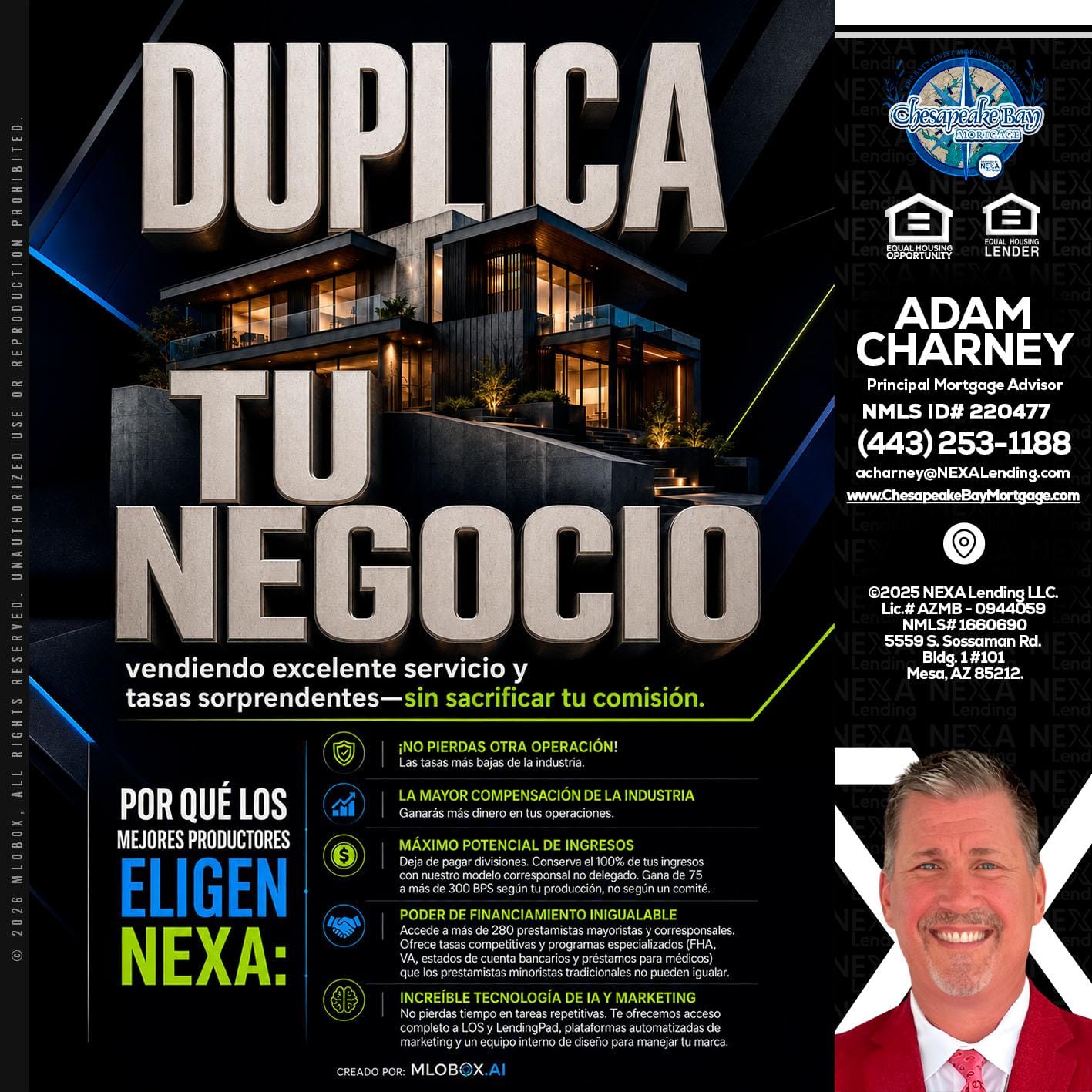 DUPLICA TU NEGOCIO - Adam Charney -Principal Mortgage Advisor