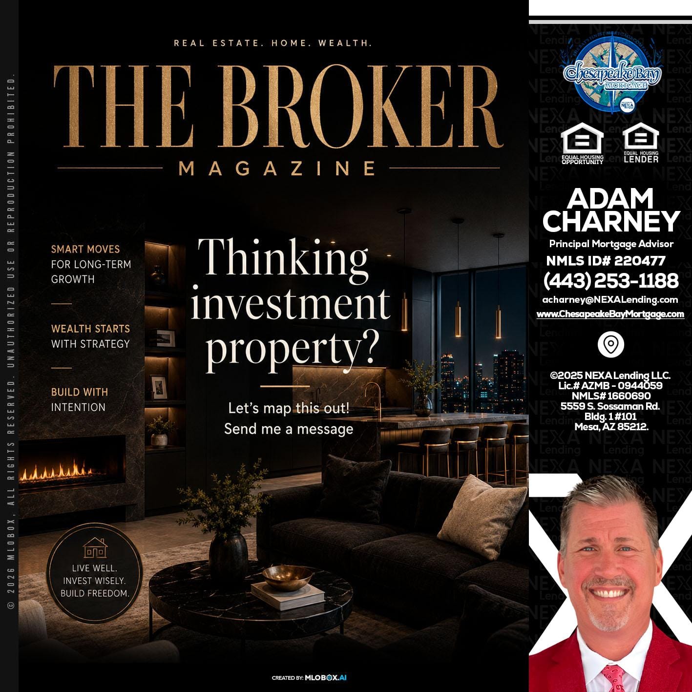 THE BROKER - Adam Charney -Principal Mortgage Advisor