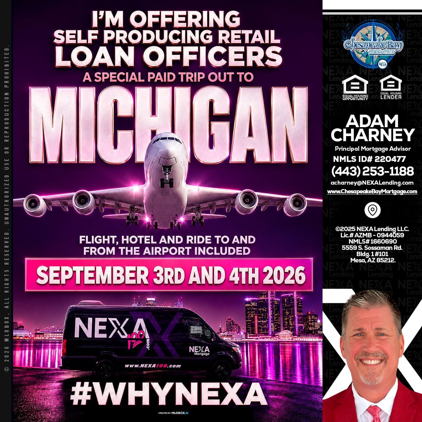 MICHIGAN TRIP - Adam Charney -Principal Mortgage Advisor