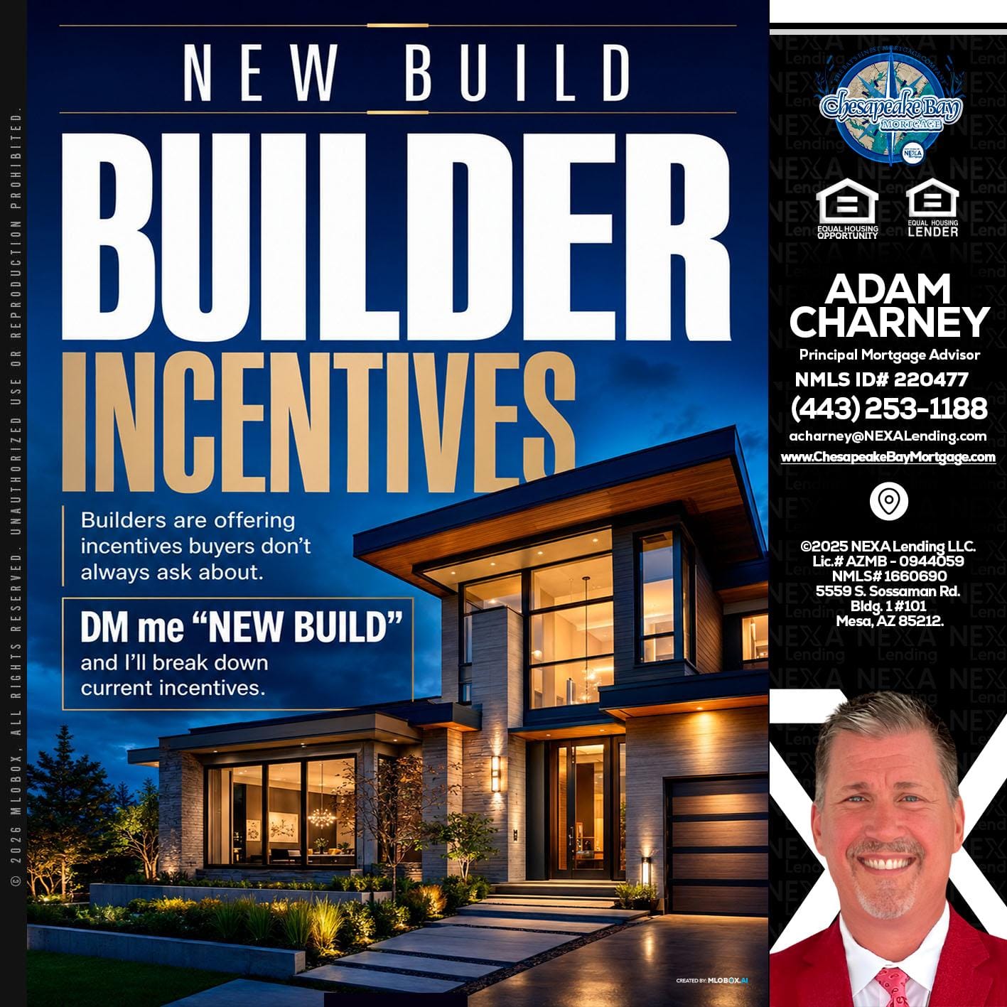 NEW BUILDER - Adam Charney -Principal Mortgage Advisor