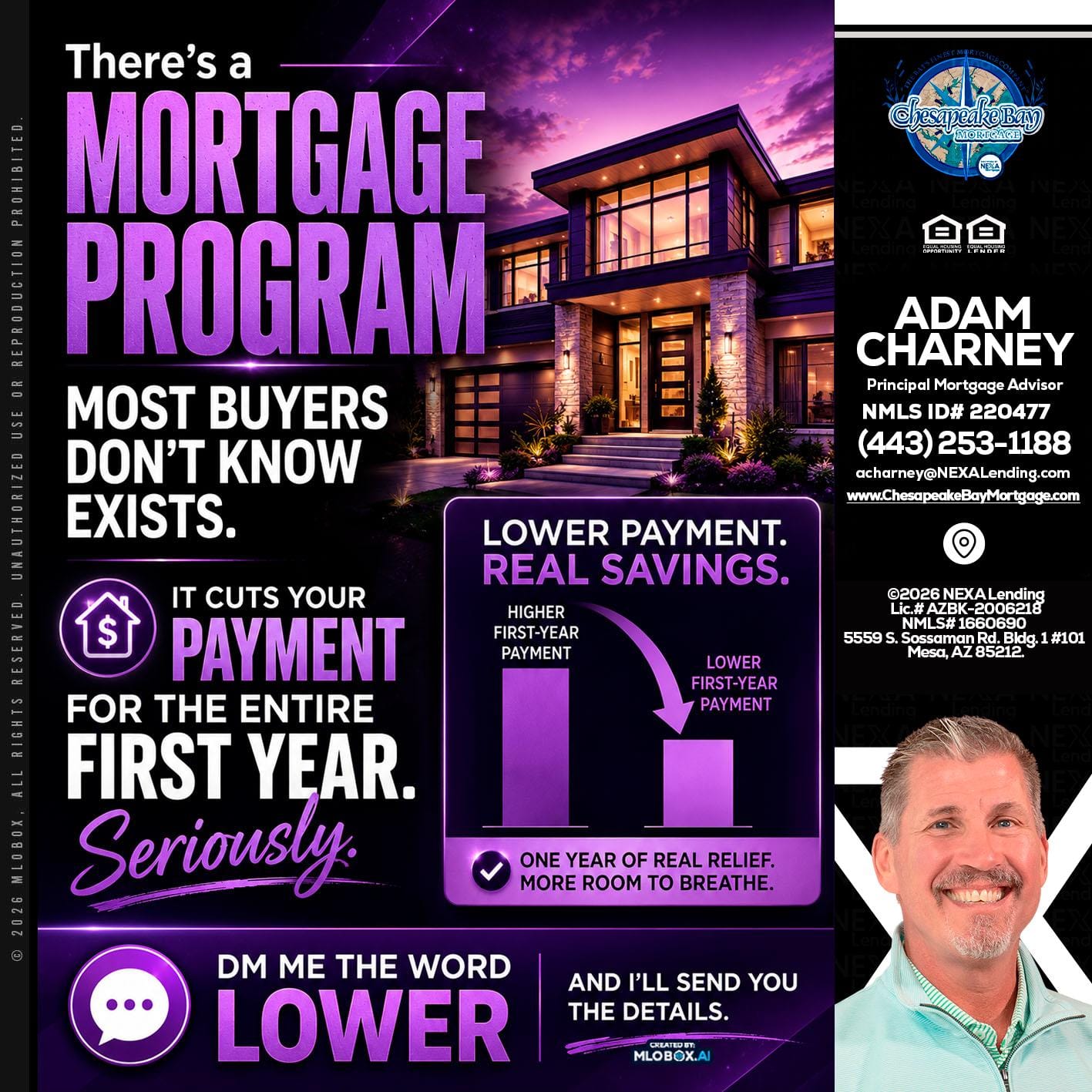 MORTGAGE PROGRAM - Adam Charney -Principal Mortgage Advisor