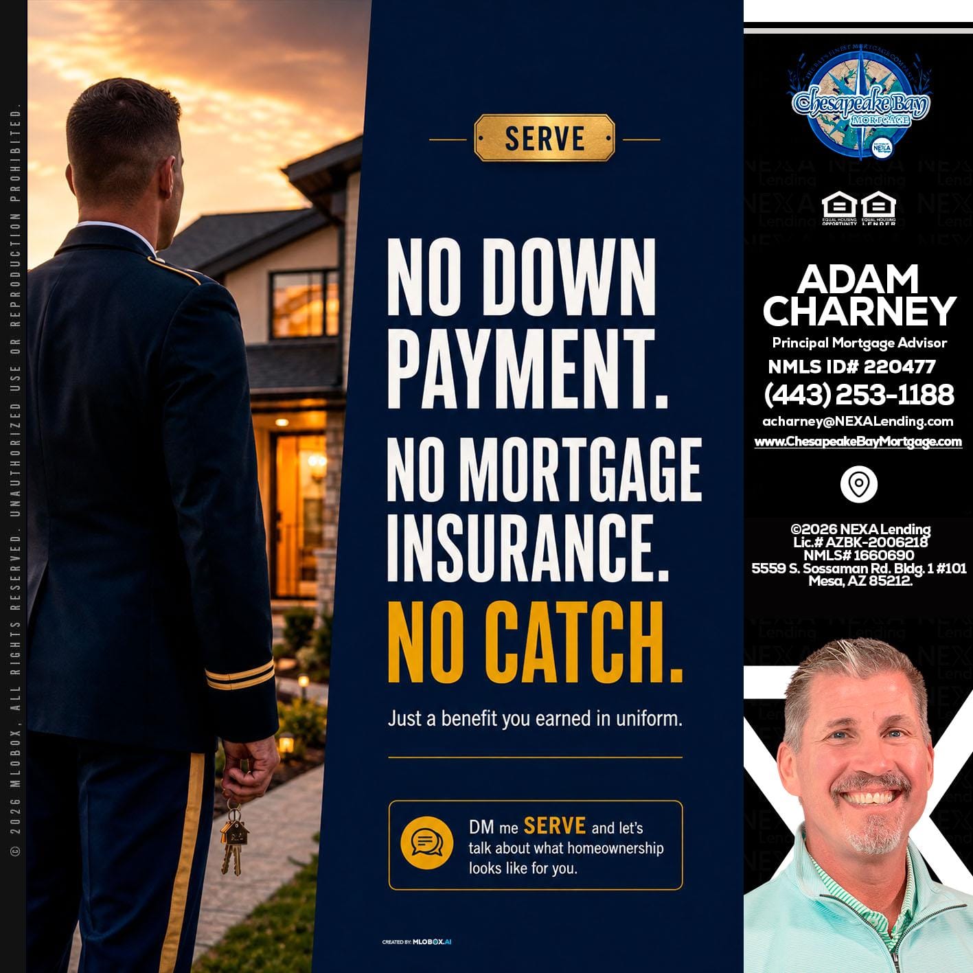 NO DOWN PAYMENT - Adam Charney -Principal Mortgage Advisor