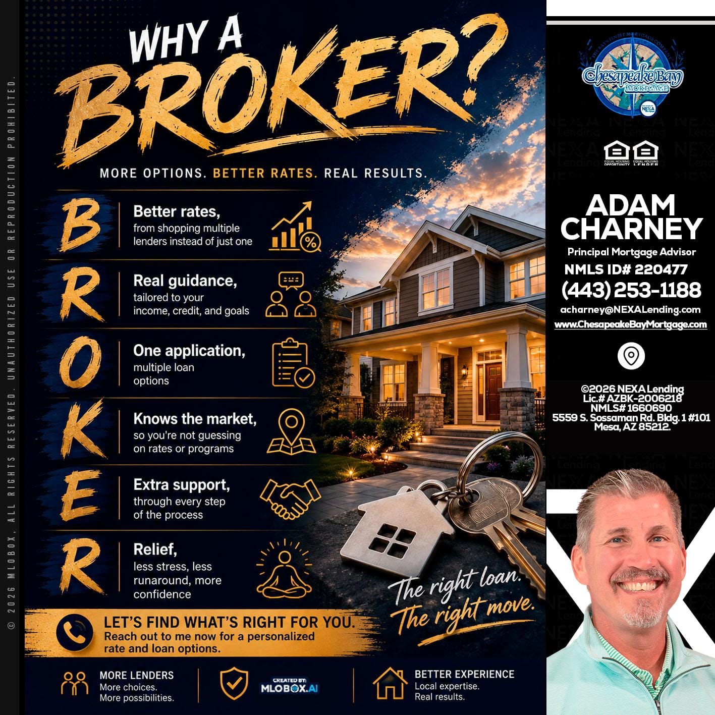 WHY A BROKER? - Adam Charney -Principal Mortgage Advisor