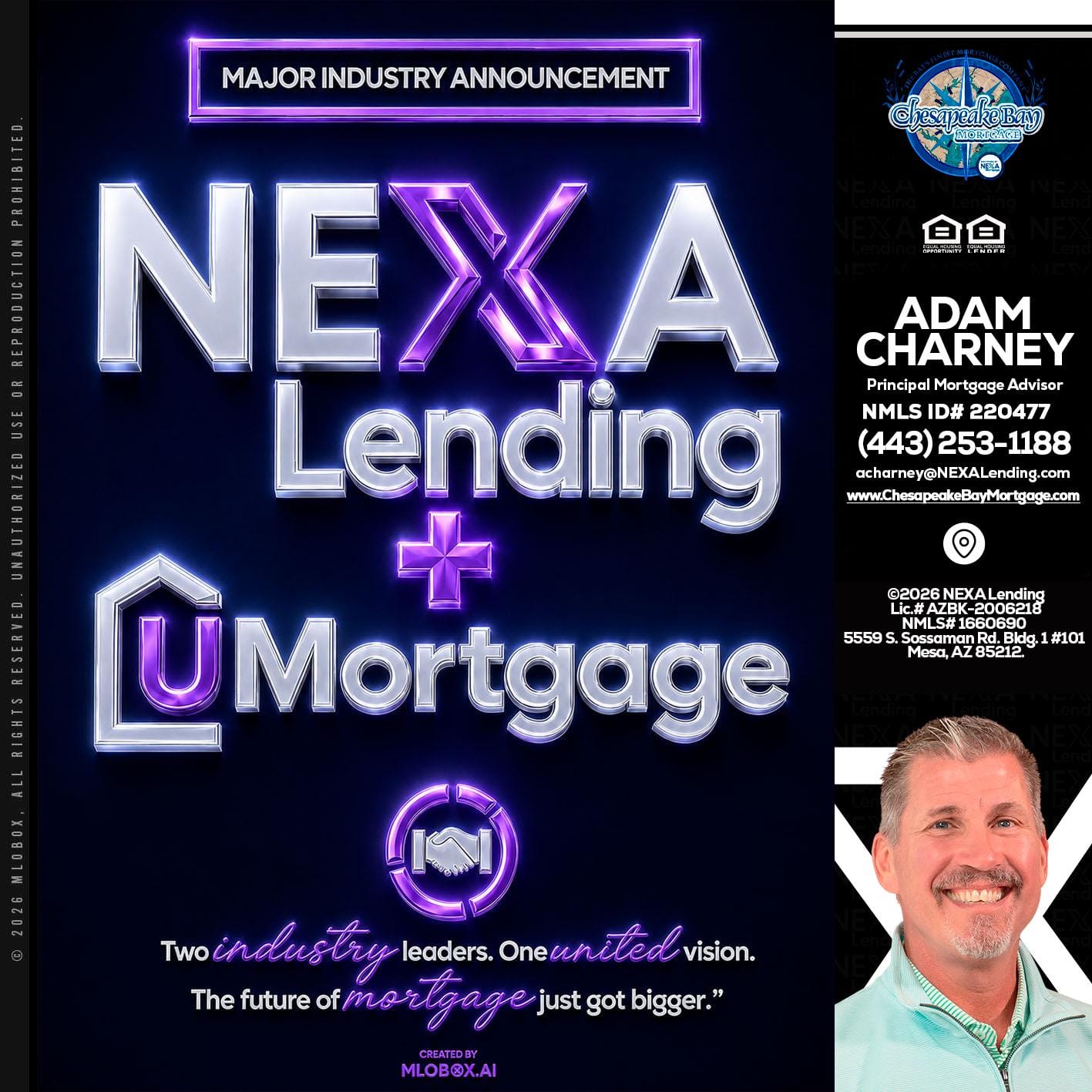 NEXA LENDING U MORTGAGE - Adam Charney -Principal Mortgage Advisor
