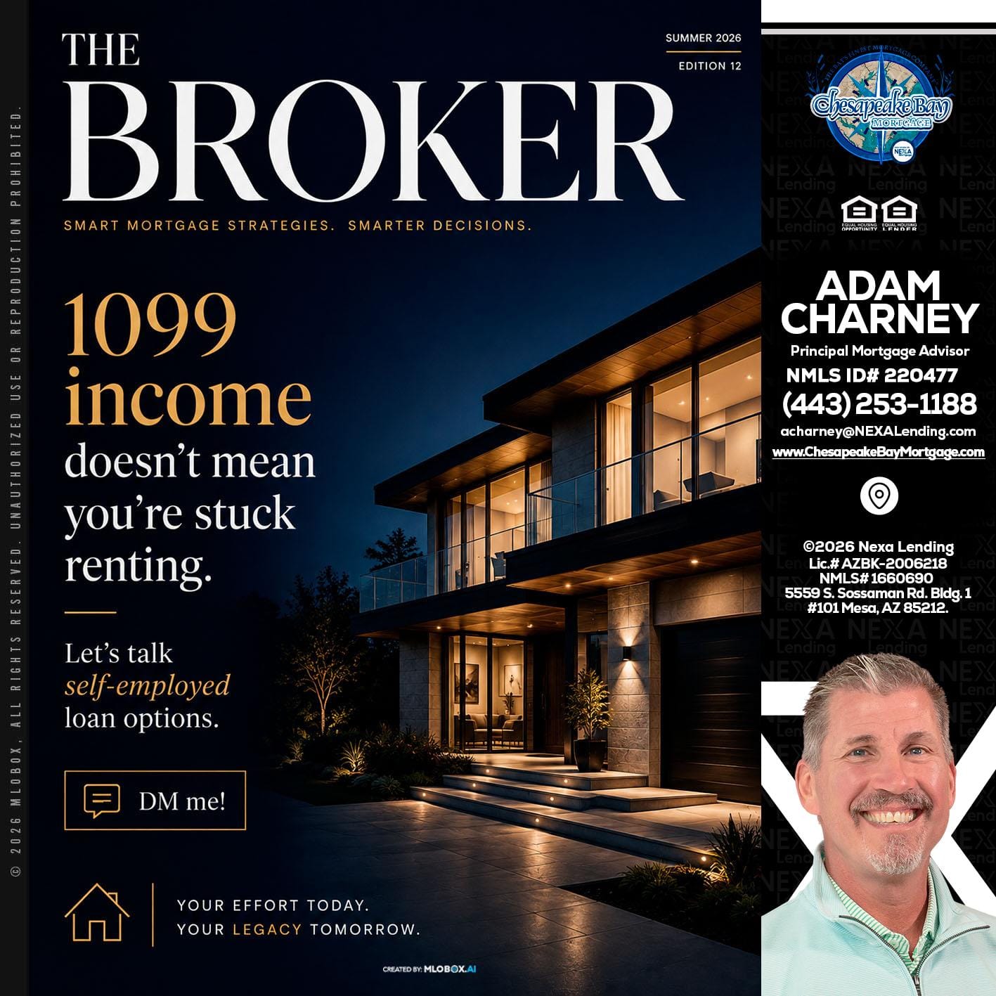 THE BROKER - Adam Charney -Principal Mortgage Advisor