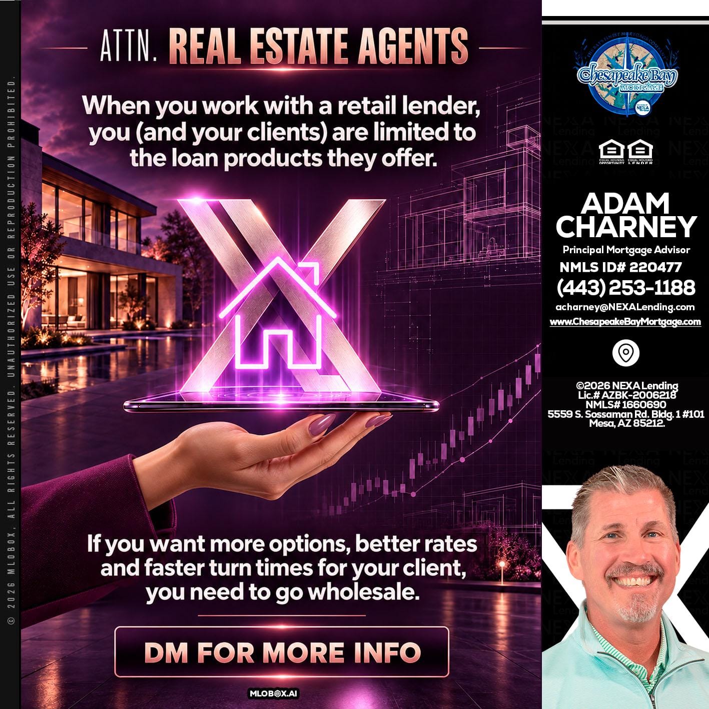 REAL ESTATE AGENTS - Adam Charney -Principal Mortgage Advisor