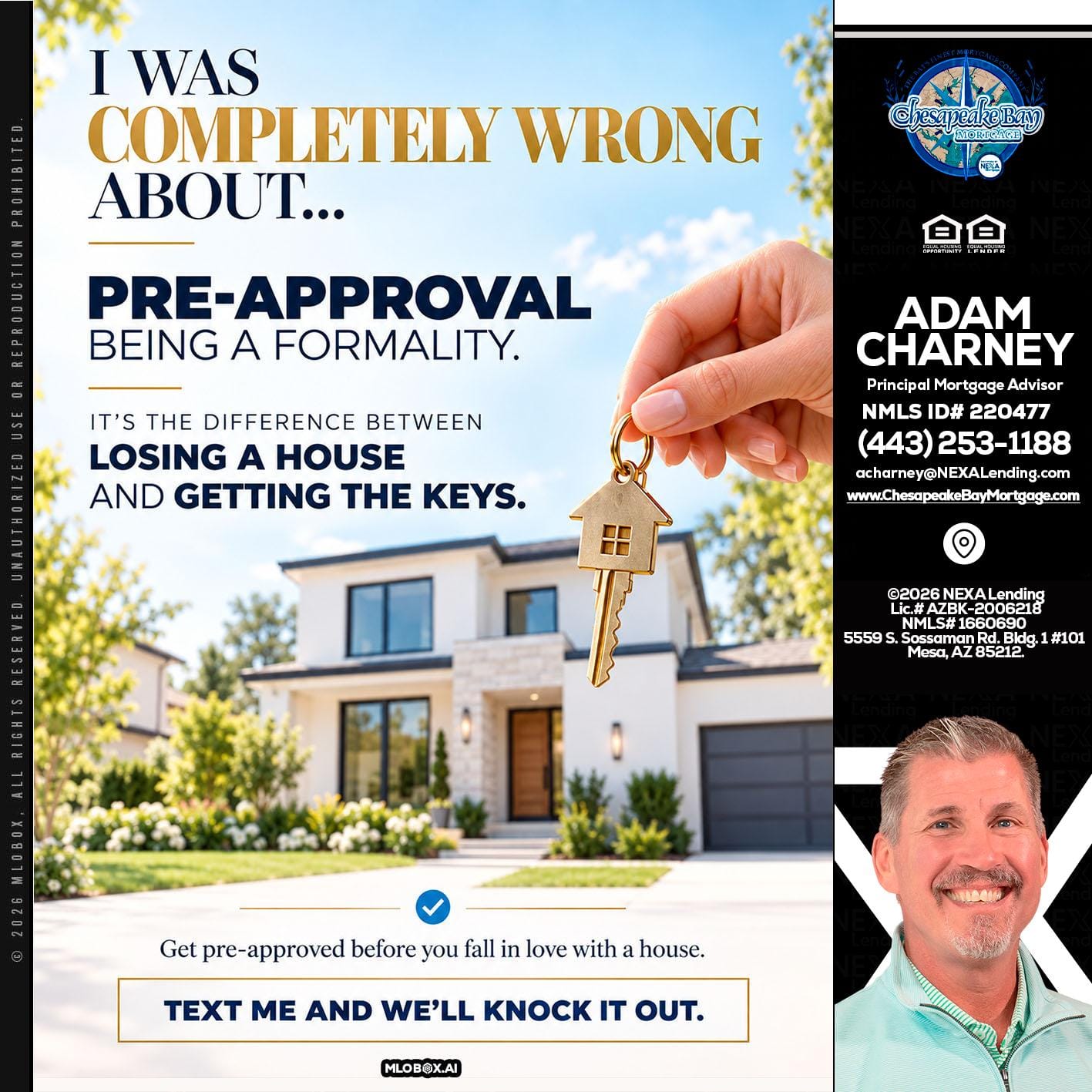 I WAS COMPLETALLY WRONG - Adam Charney -Principal Mortgage Advisor