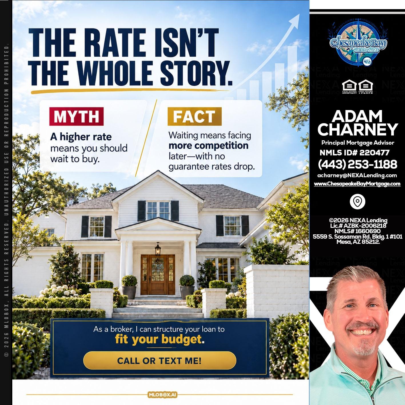 THE RATE ISNT - Adam Charney -Principal Mortgage Advisor