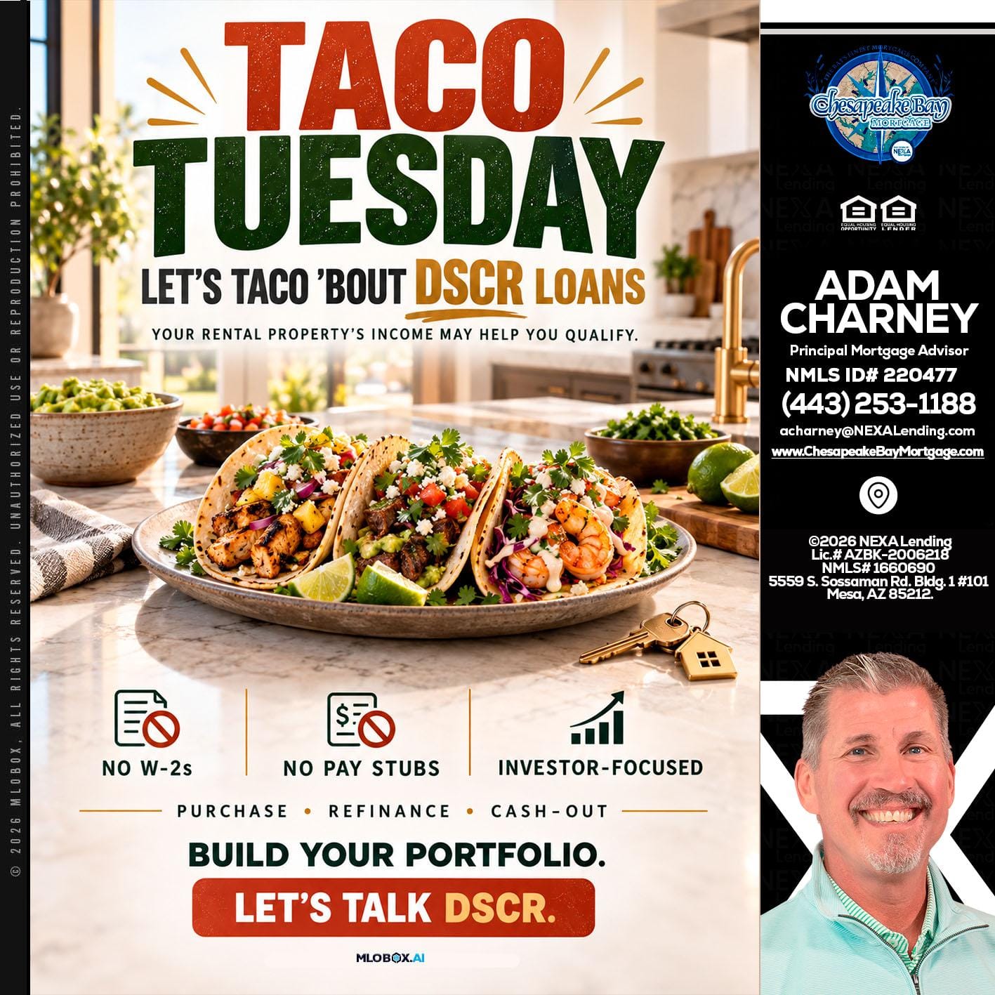 TACO TUESDAY - Adam Charney -Principal Mortgage Advisor