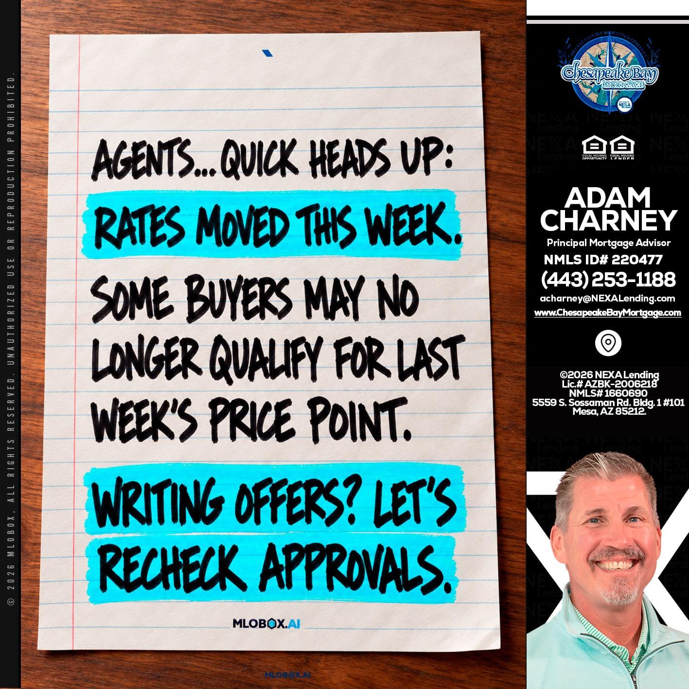 AGENTS - Adam Charney -Principal Mortgage Advisor