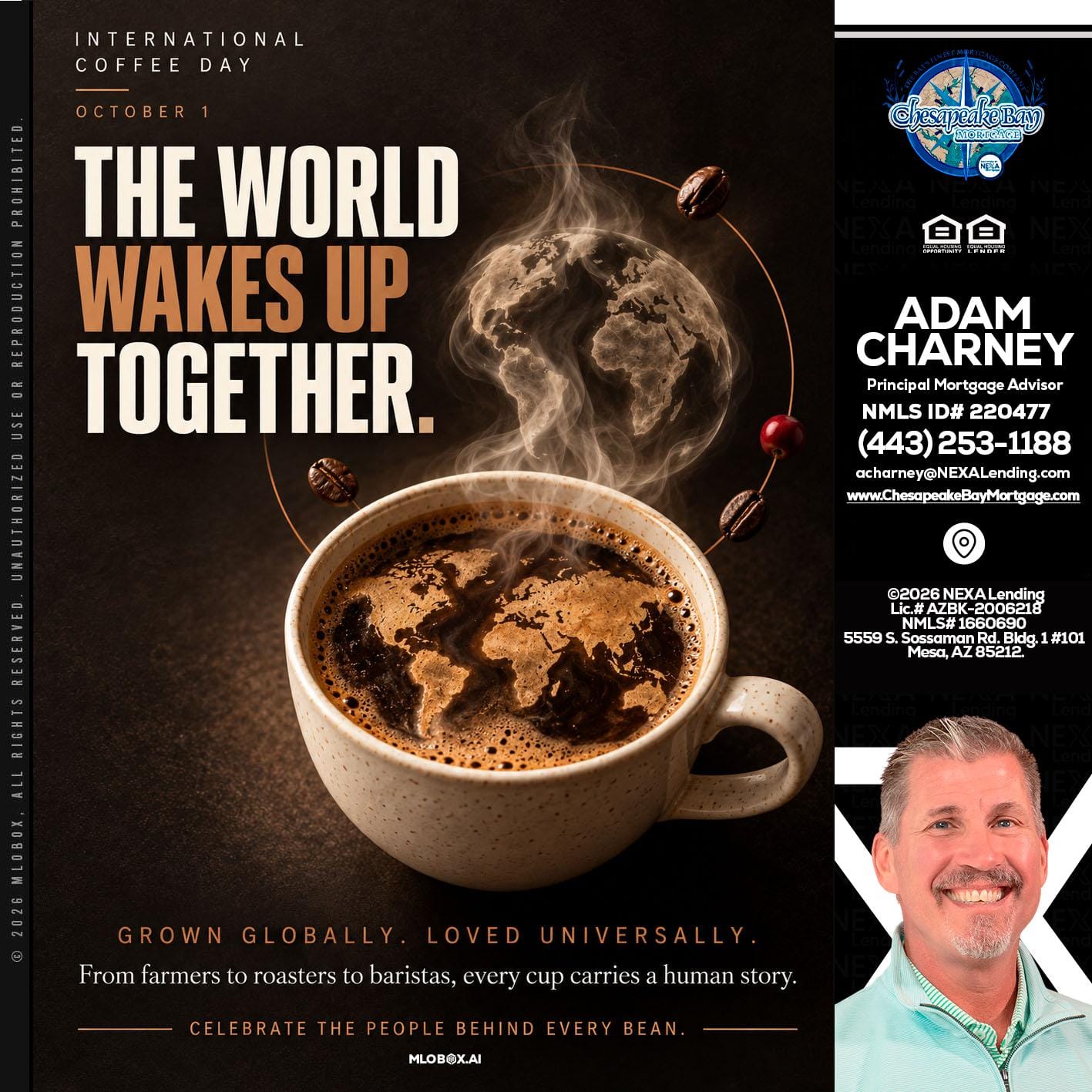 THE WORLD WAKES UP - Adam Charney -Principal Mortgage Advisor